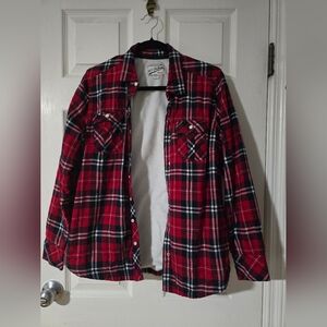 BC Clothing Women Plaid Jacket Medium